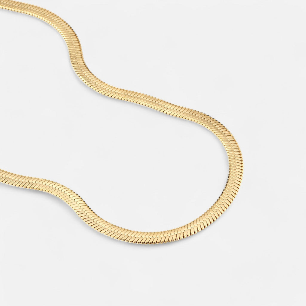 Luqro | Collier Chaîne Serpent Essentiels pour Femmes