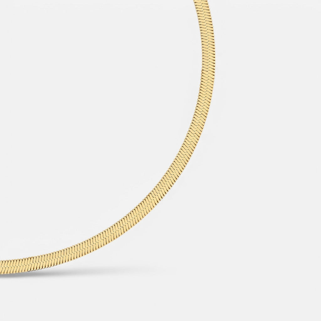Luqro | Collier Chaîne Serpent Essentiels pour Femmes