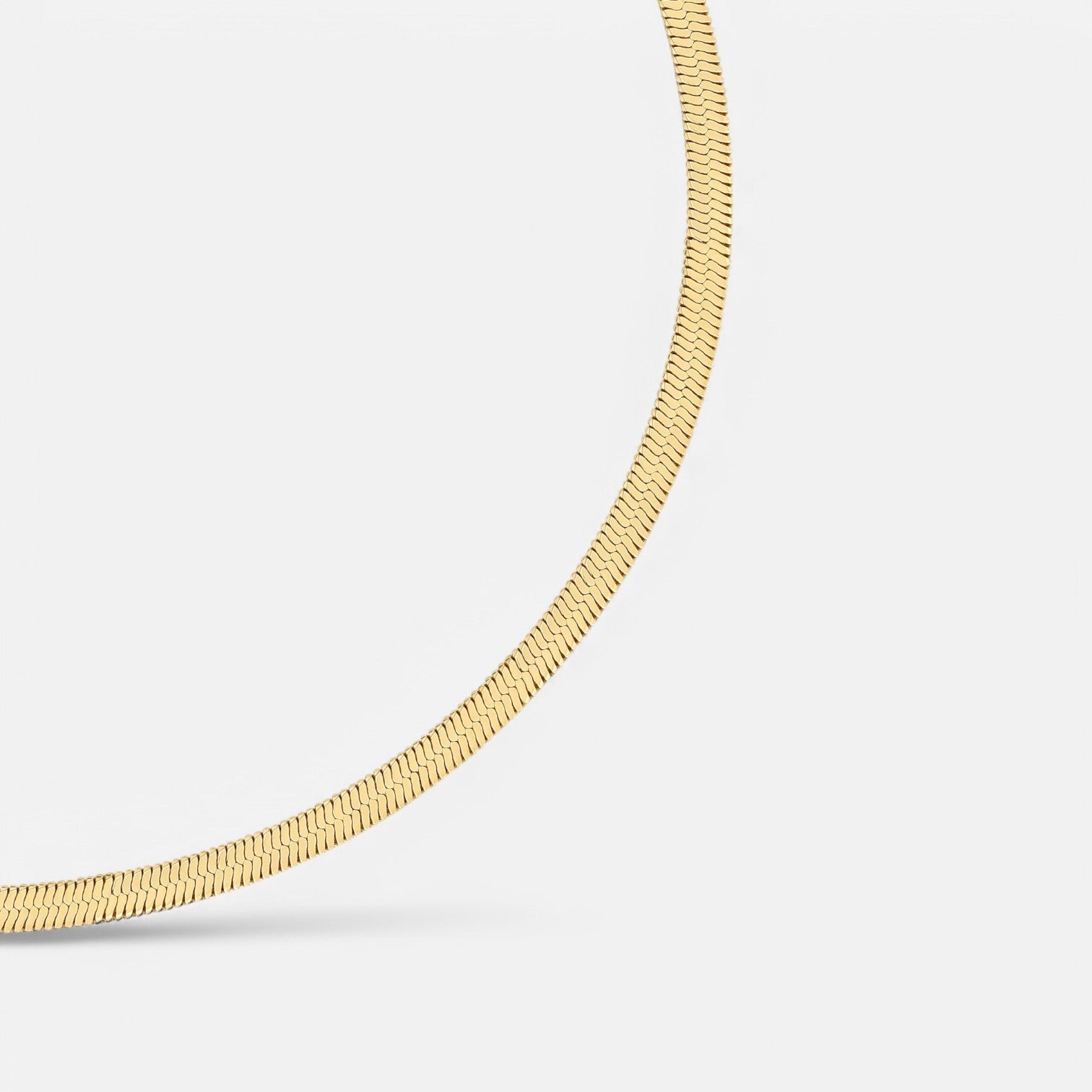 Luqro | Collier Chaîne Serpent Essentiels pour Femmes