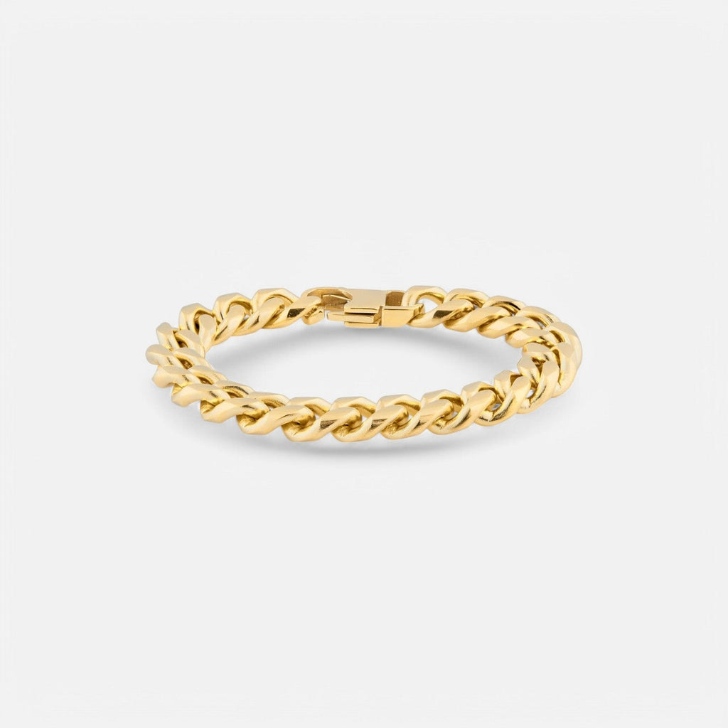 Luqro | Bracelet en chaîne pour hommes de 8 mm