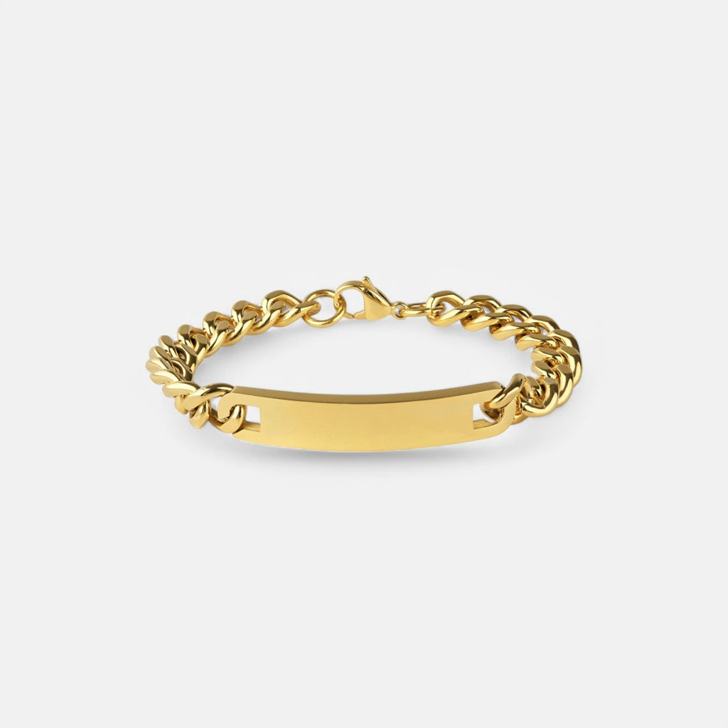 Luqro | Bracelet ID Homme 10mm