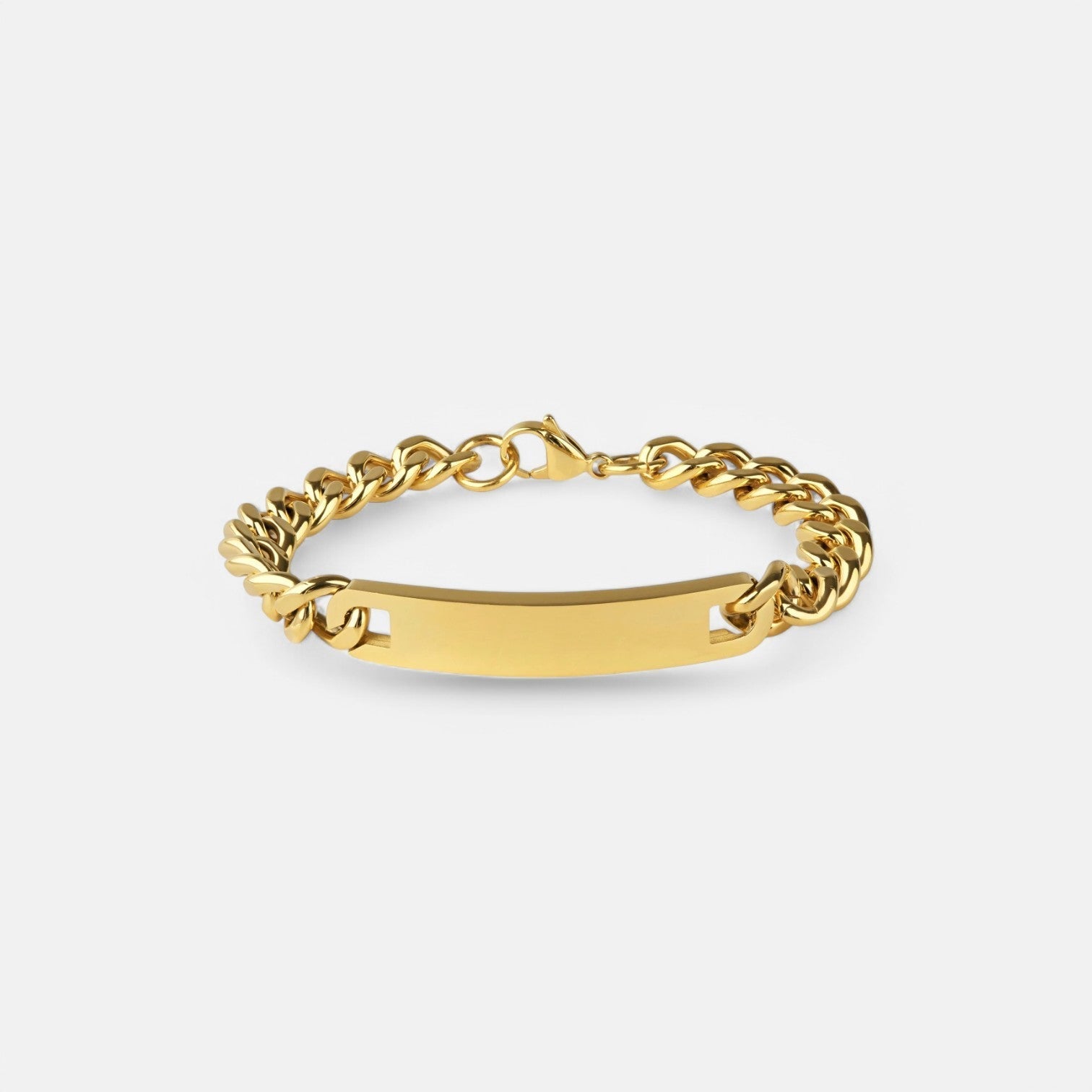 Luqro | Bracelet ID Homme 10mm