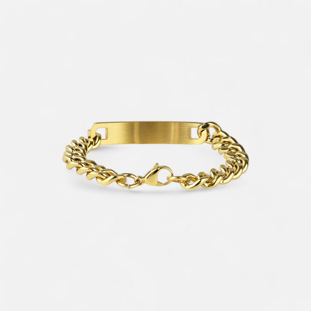 Luqro | Bracelet ID Homme 10mm