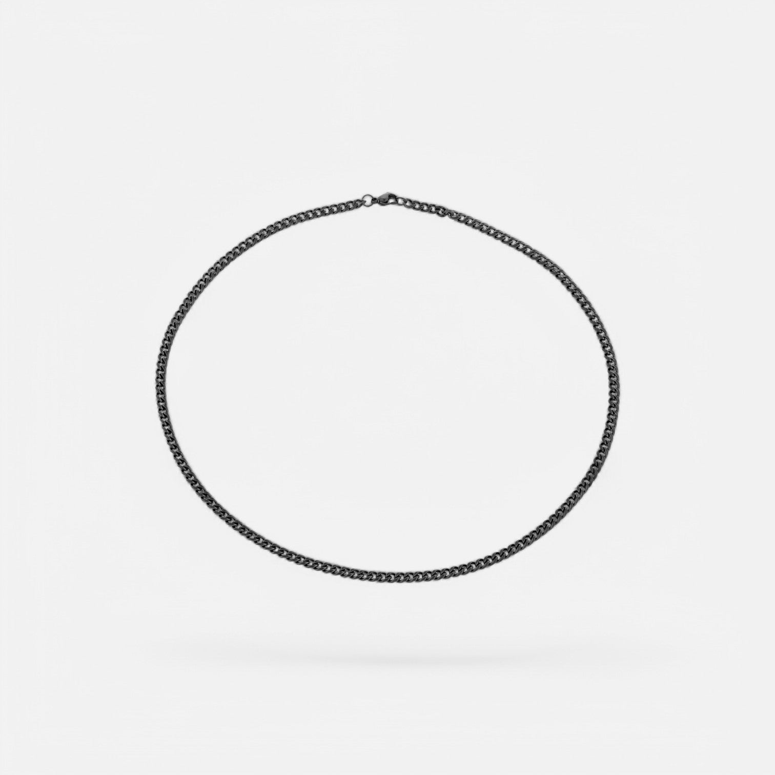 Luqro | Collier en Chaîne de 4 mm pour Hommes