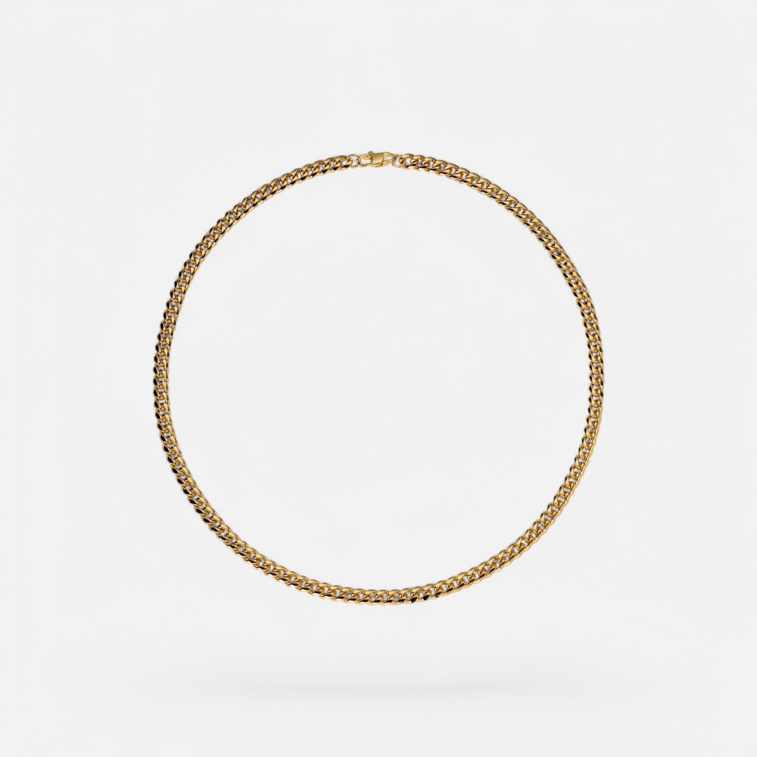 Luqro | Collier en chaîne pour homme de 6 mm