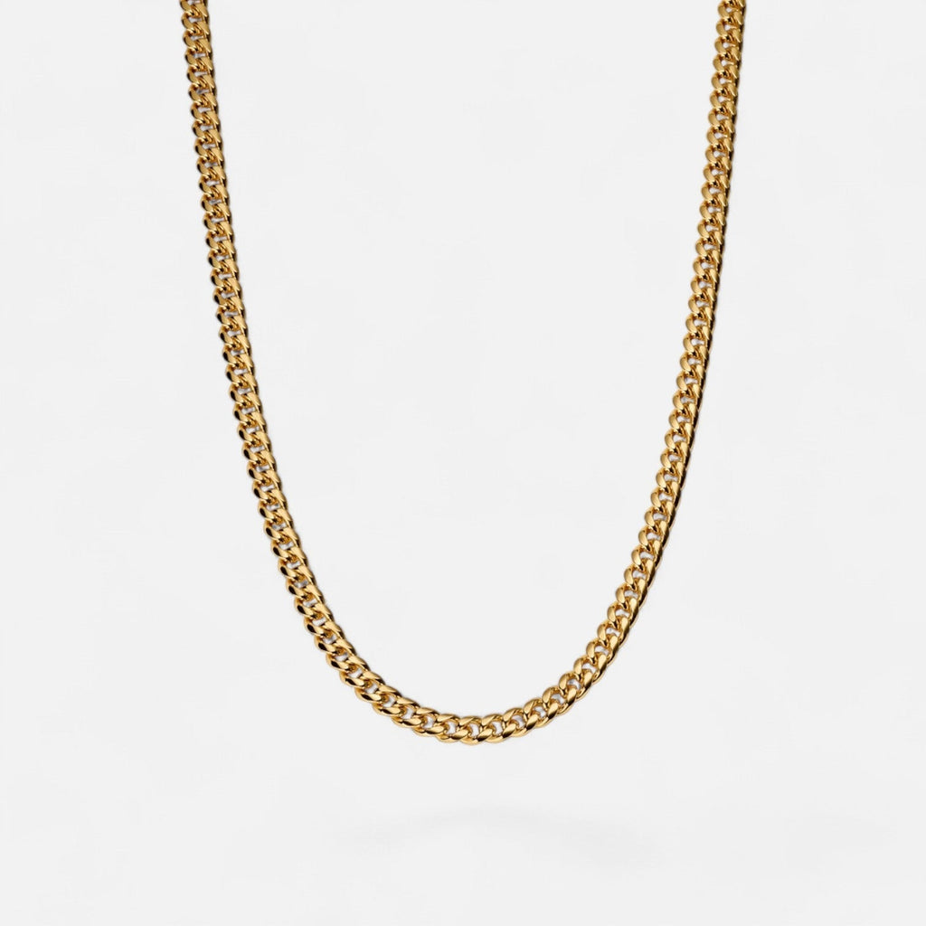 Luqro | Collier en chaîne pour homme de 6 mm