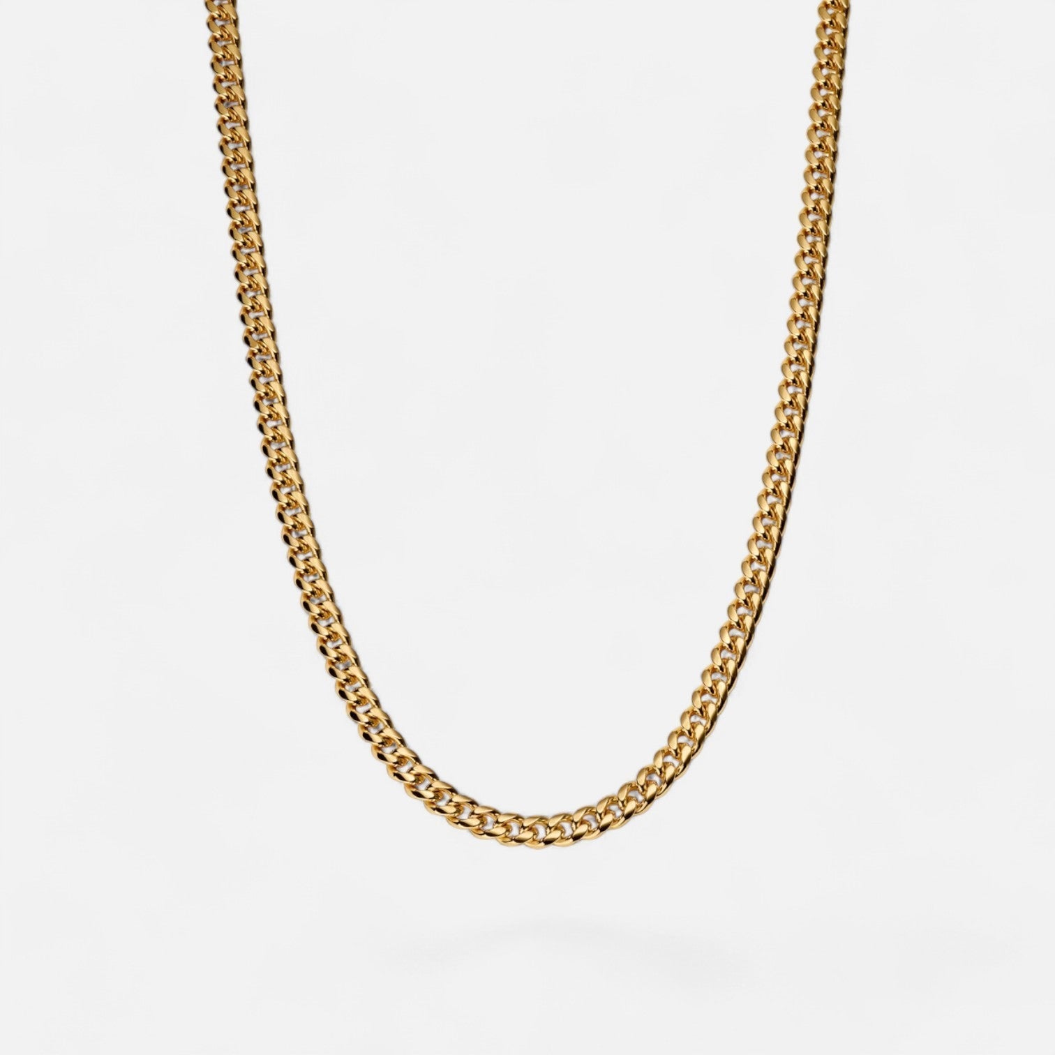 Luqro | Collier en chaîne pour homme de 6 mm