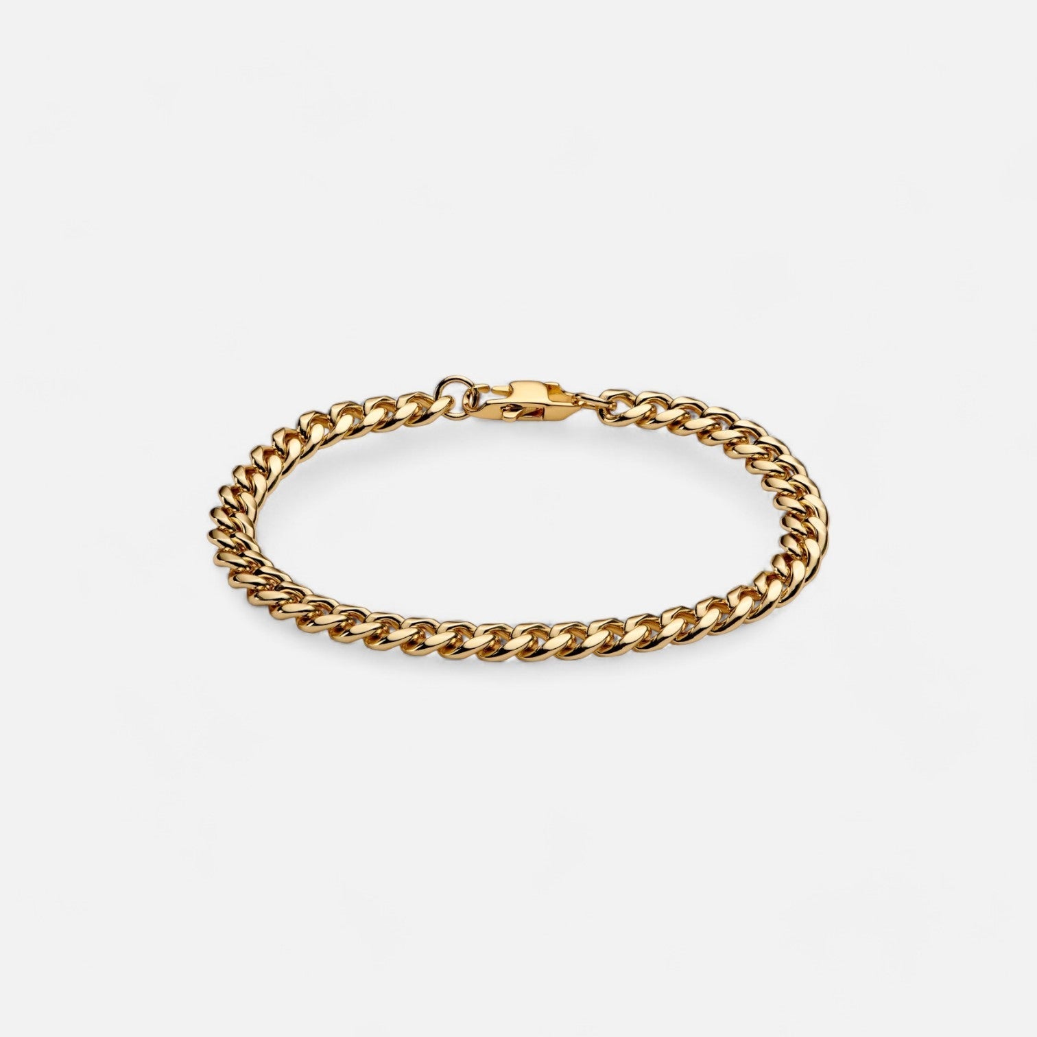 Luqro | Bracelet en chaîne pour homme de 6 mm