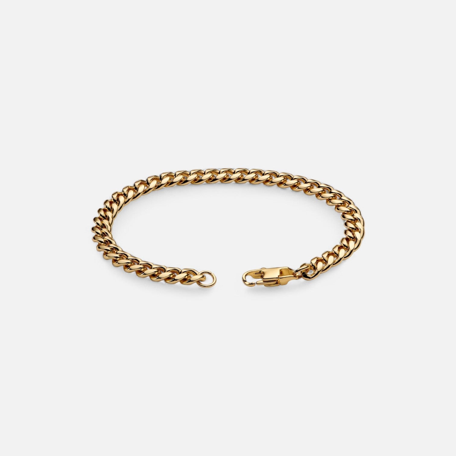 Luqro | Bracelet en chaîne pour homme de 6 mm