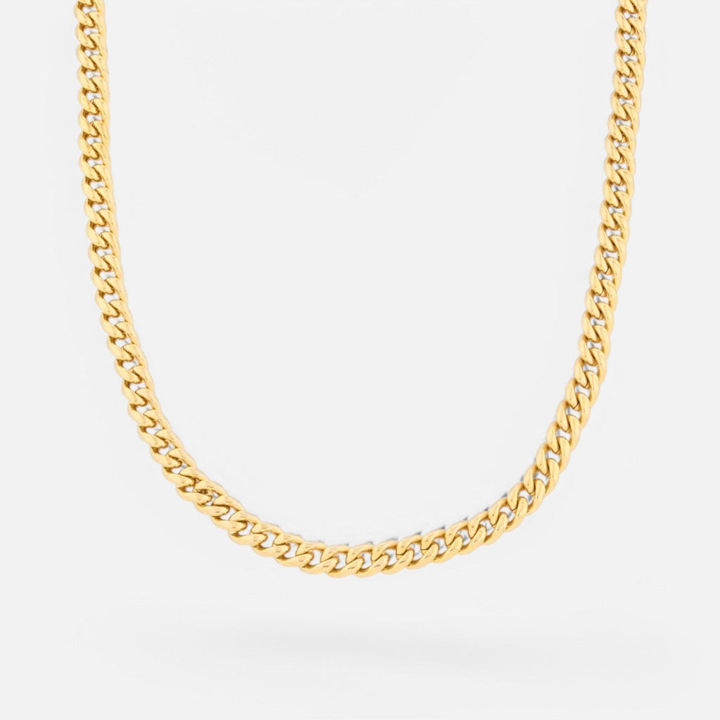 Luqro | Collier Chaîne 8mm pour Hommes