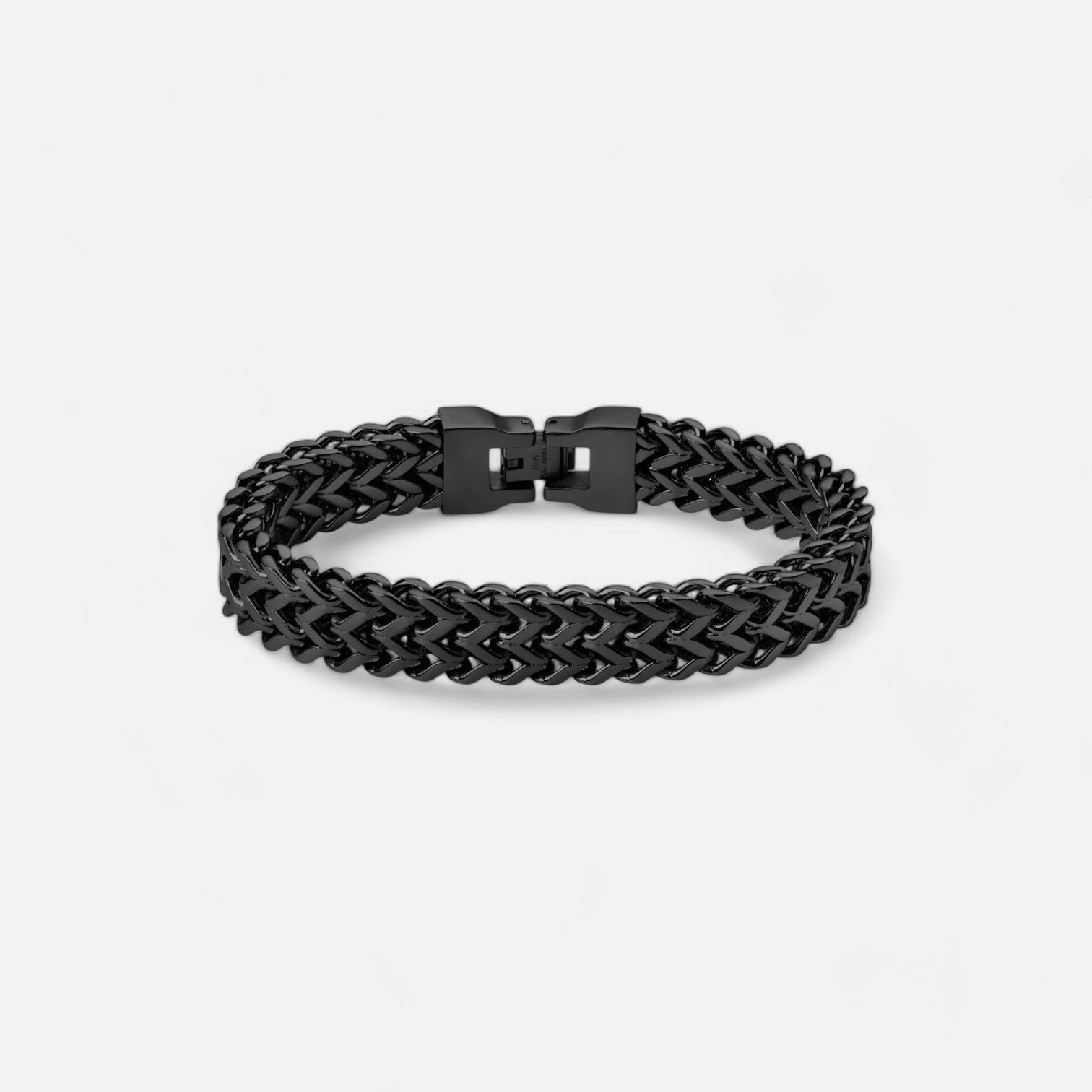 Luqro | Bracelet en Chaîne Foxtail pour Hommes