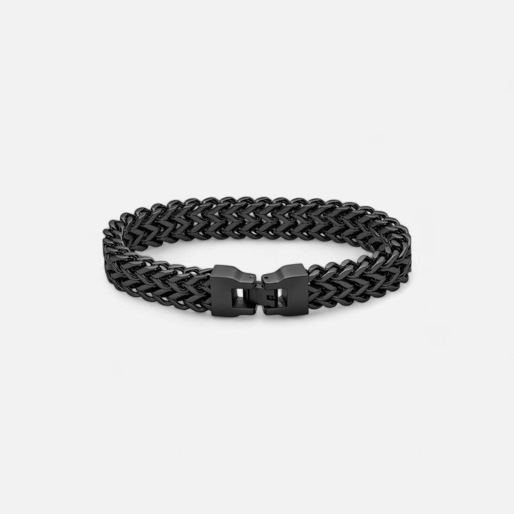 Luqro | Bracelet en Chaîne Foxtail pour Hommes