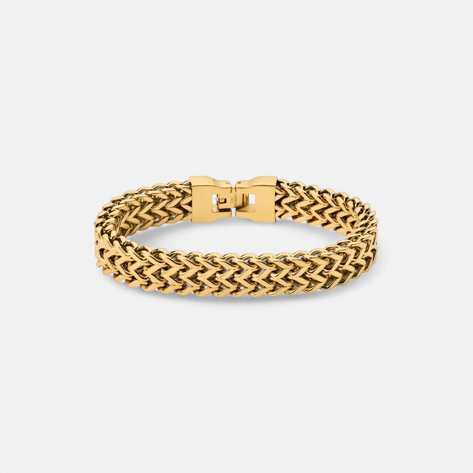 Luqro | Bracelet en Chaîne Foxtail pour Hommes