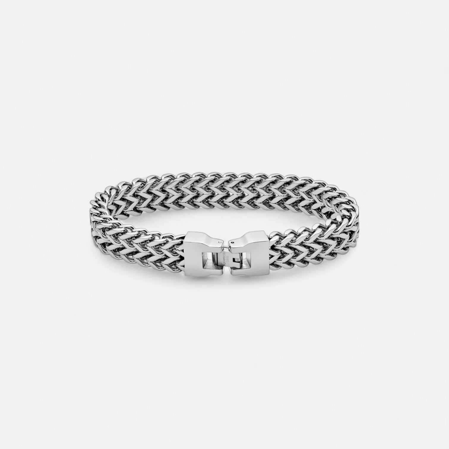 Luqro | Bracelet en Chaîne Foxtail pour Hommes