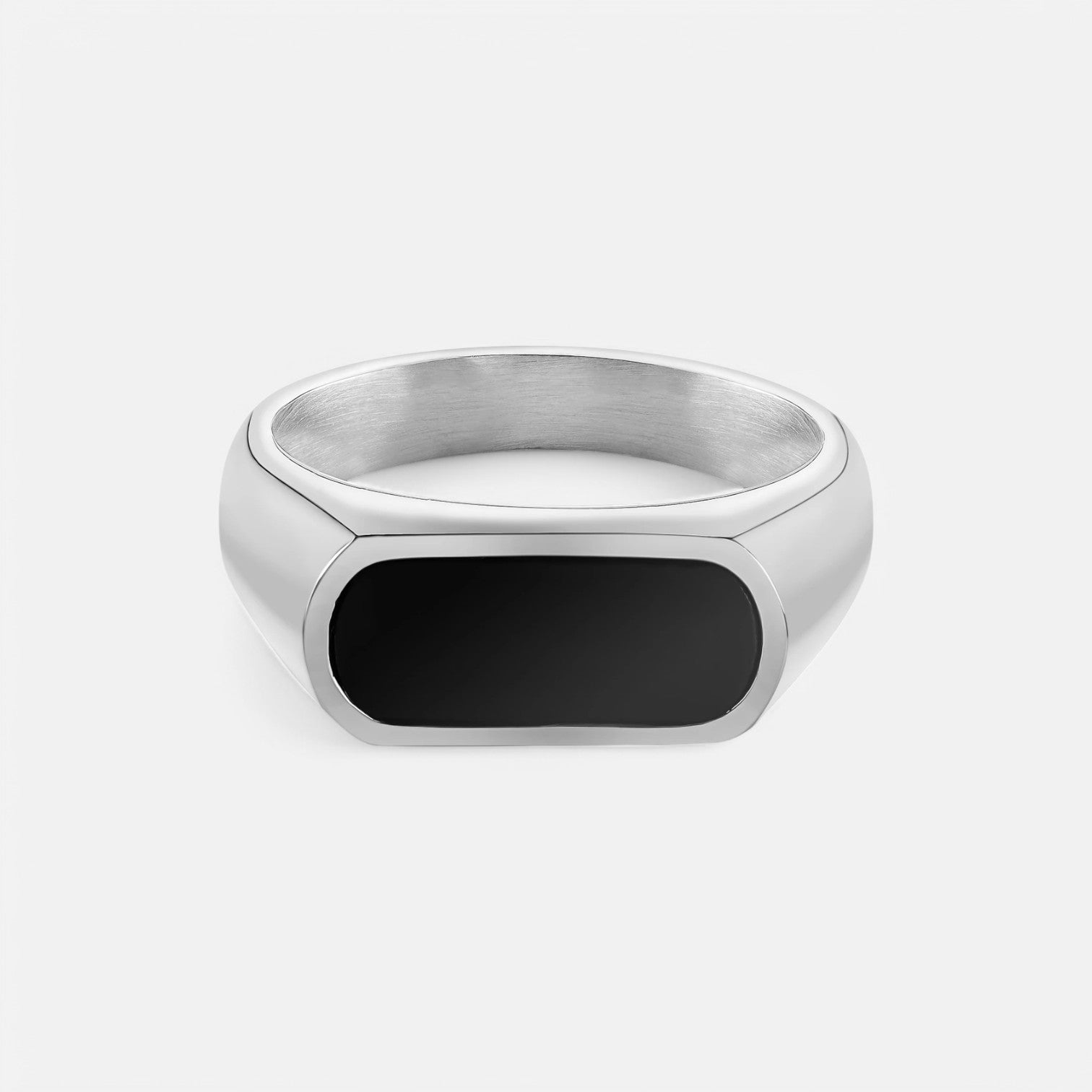 Luqro | Bague de Sceau en Onyx pour Homme