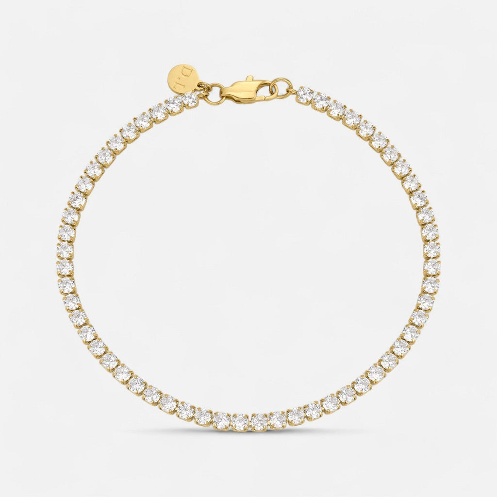 Luqro | Bracelet de Tennis en Or pour Femmes