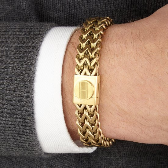 Luqro | Bracelet en Chaîne Foxtail pour Hommes